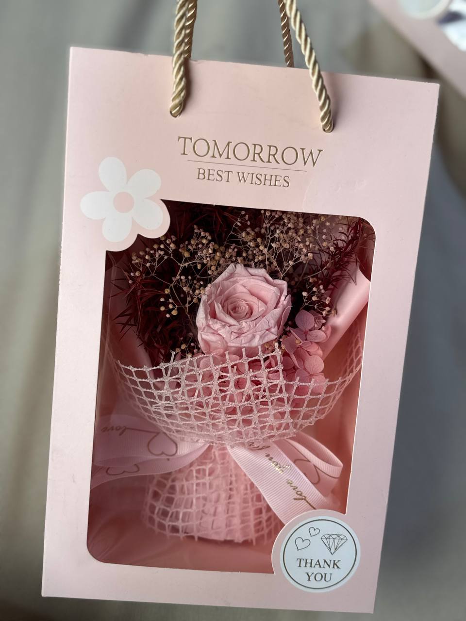 بوكس الوردة الطبيعية