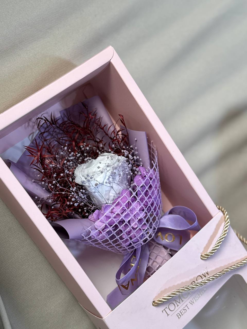 بوكس الوردة الطبيعية