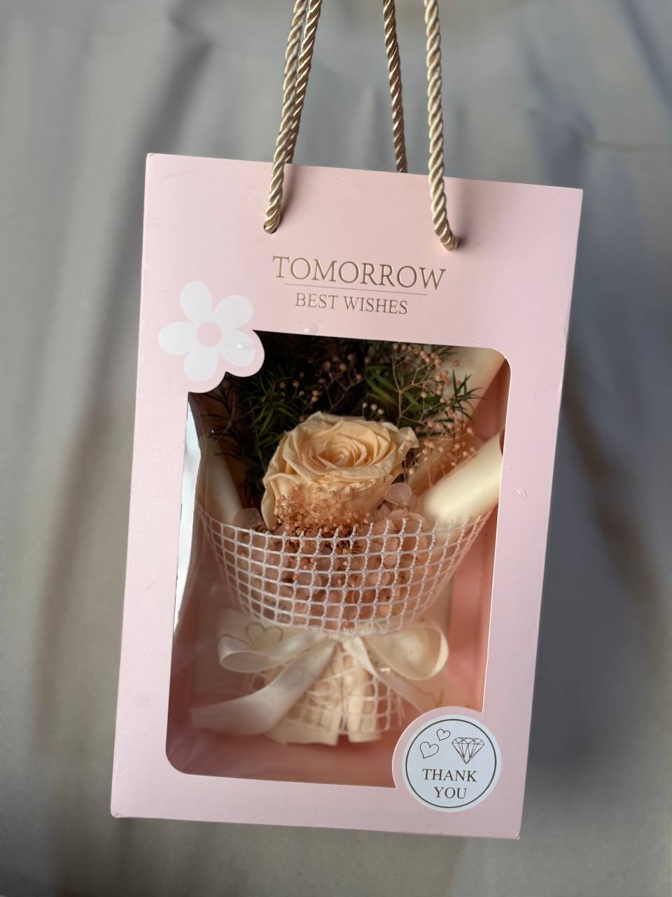 بوكس الوردة الطبيعية