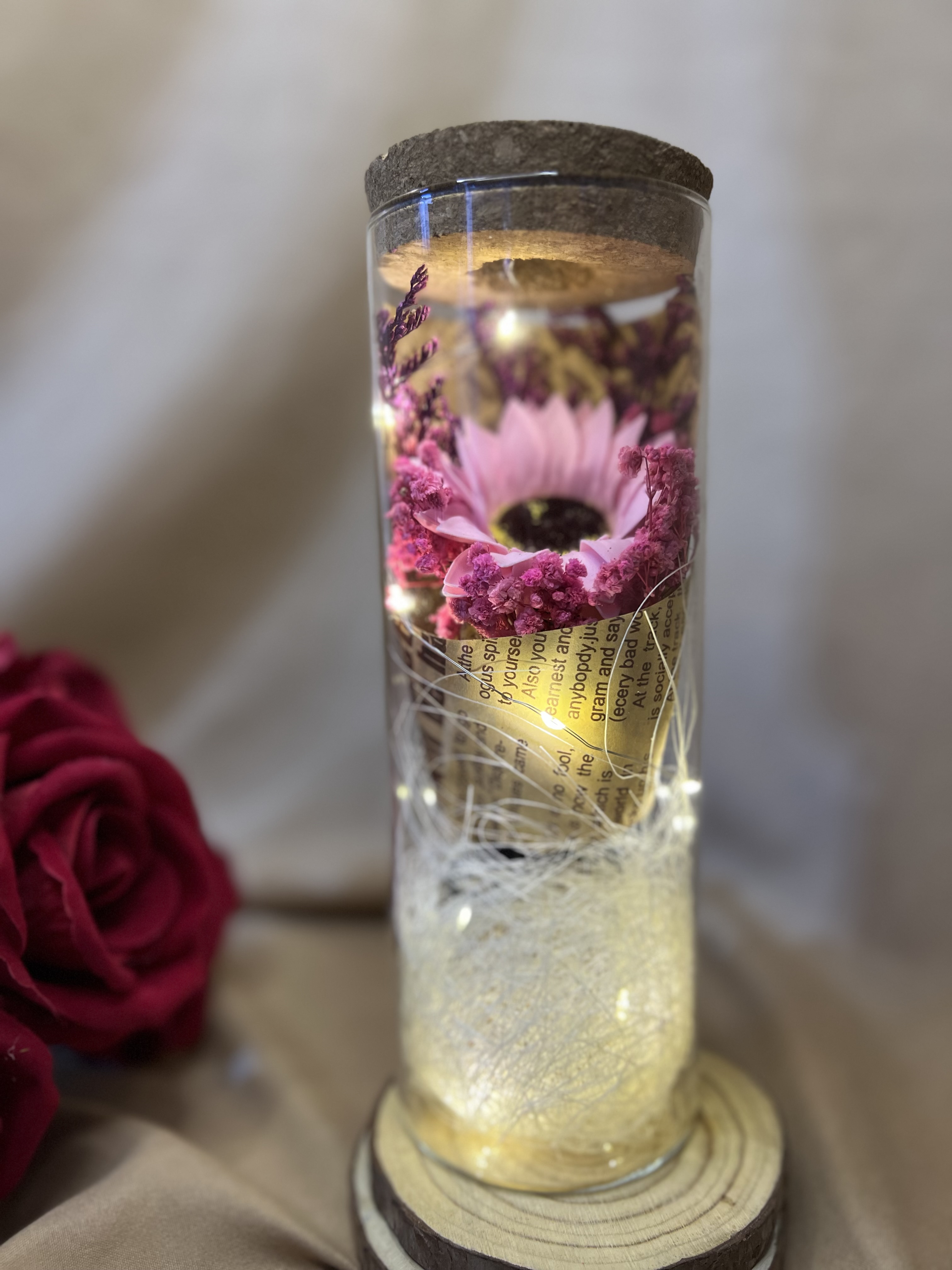 الورد المضيئ