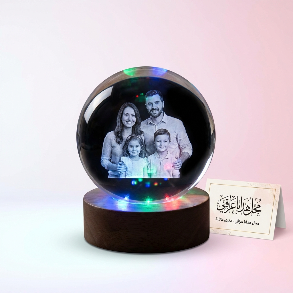 كرة كريستال مضيئة